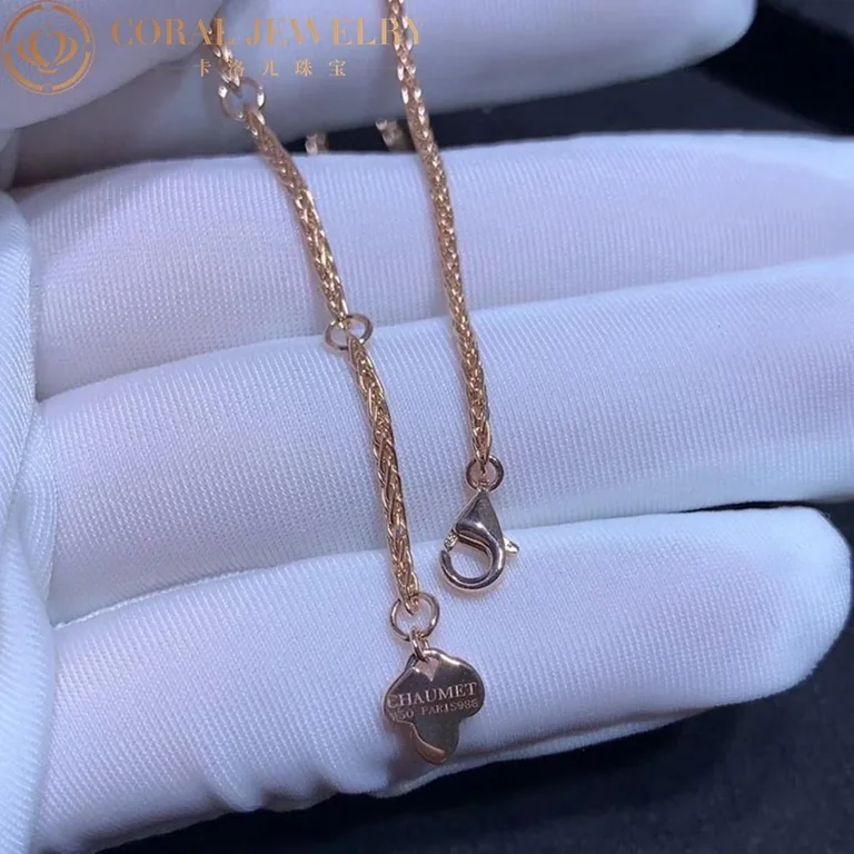 Chaumet 082782 Hydrangea Pendant Pink Dawn 7