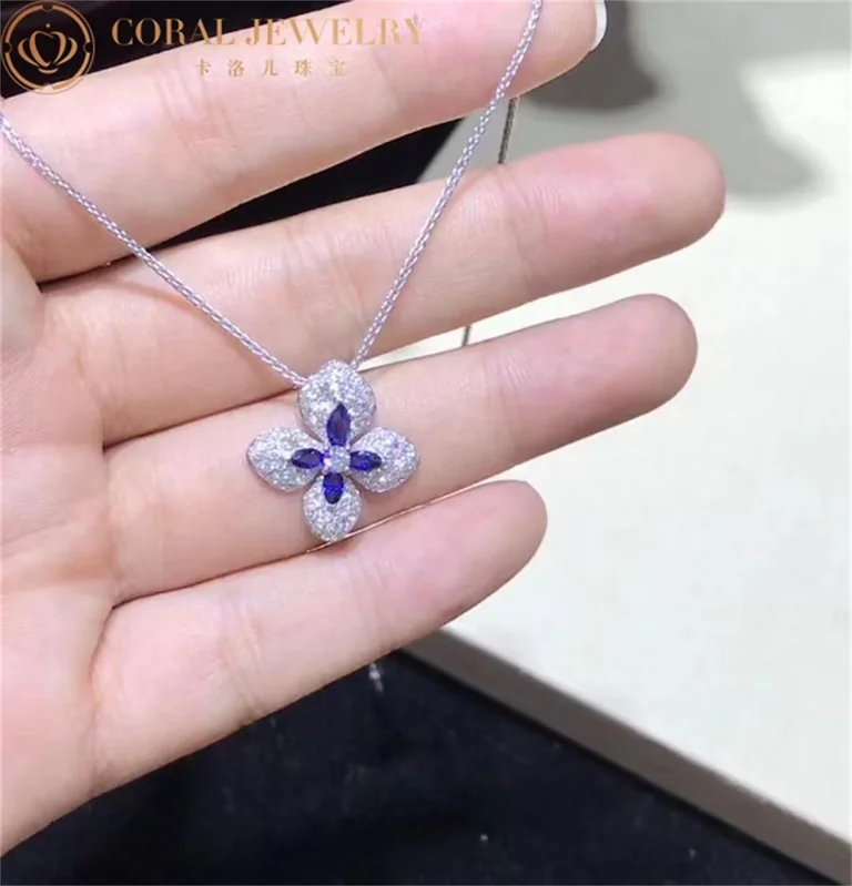 Chaumet 082997 Hortensia Voie Lactée White Gold and Diamonds and Sapphires 3