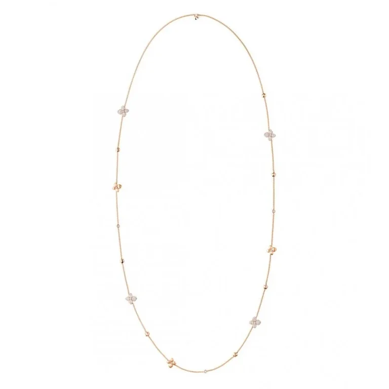 Chaumet Hortensia 083168 Astres d?Or Pink Gold Diamond Necklace 1
