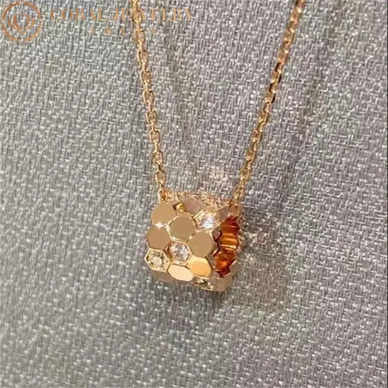 Chaumet 085156 Bee My Love Pendant Rose Gold Diamonds 12