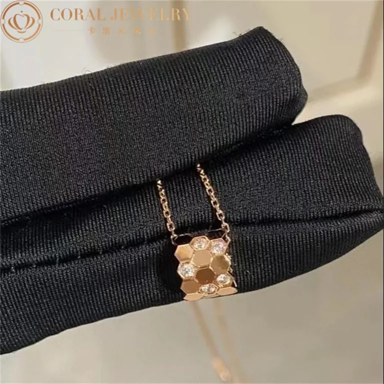Chaumet 085156 Bee My Love Pendant Rose Gold Diamonds 11