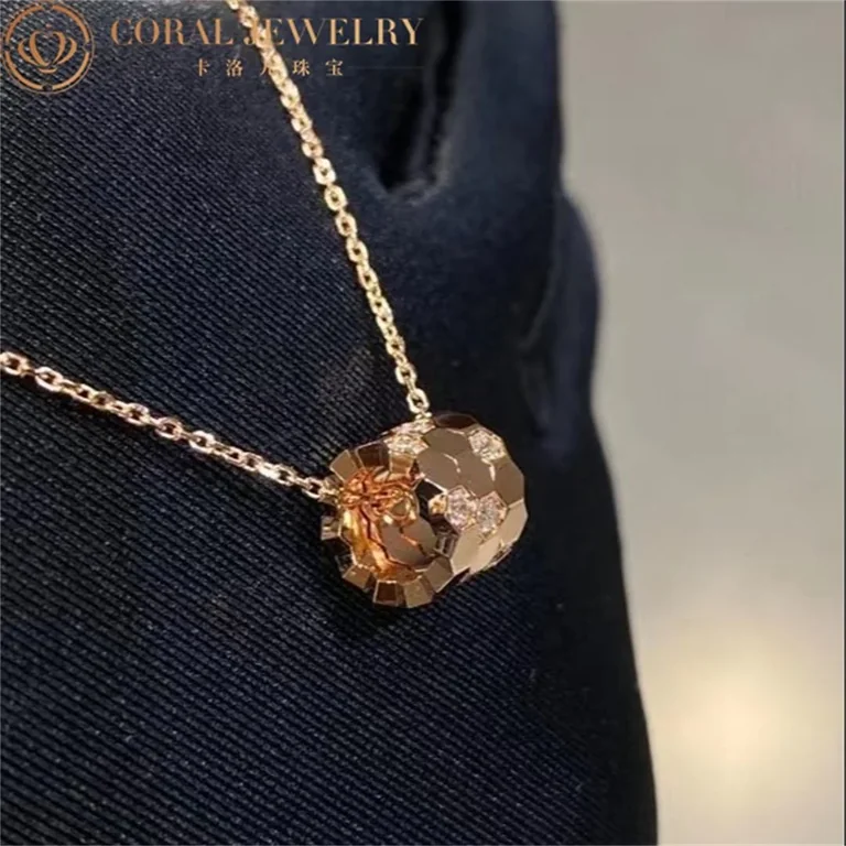 Chaumet 085156 Bee My Love Pendant Rose Gold Diamonds 10