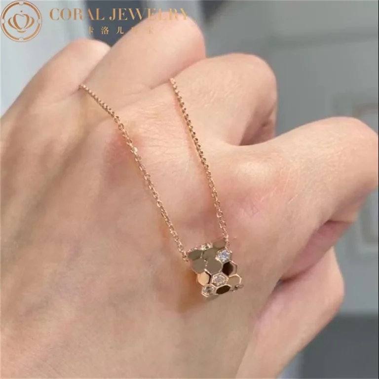 Chaumet 085156 Bee My Love Pendant Rose Gold Diamonds 6