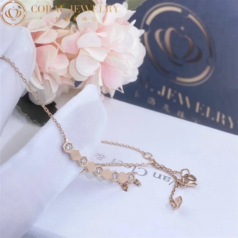 Chaumet 083983 Bee My Love Pendant Rose Gold Diamonds 4