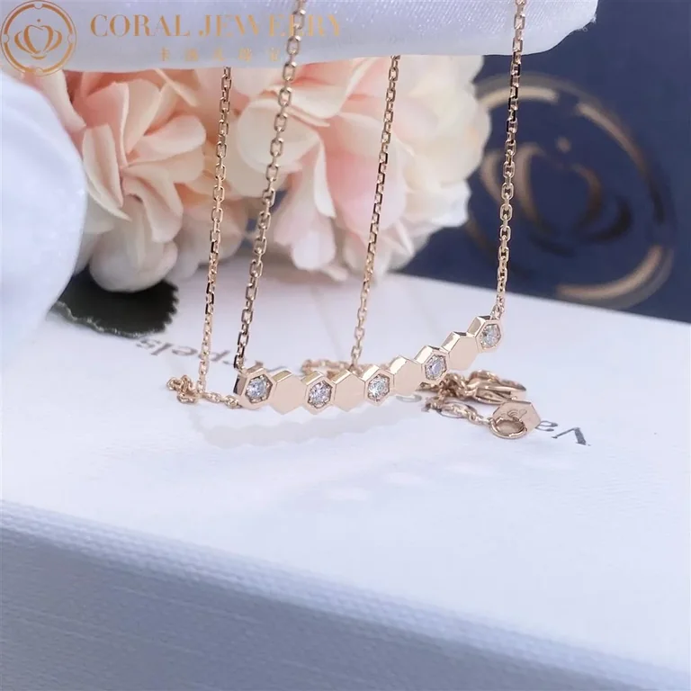 Chaumet 083983 Bee My Love Pendant Rose Gold Diamonds 3