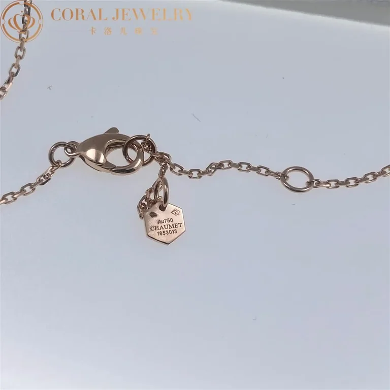 Chaumet 083983 Bee My Love Pendant Rose Gold Diamonds 2