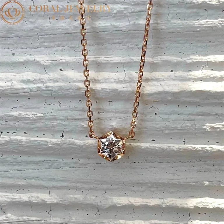 Chaumet 085243 Bee My Love pendant Rose gold diamond 4
