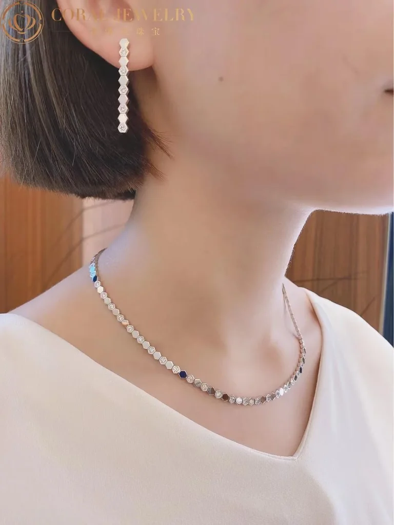 Chaumet 084279 Bee My Love Necklace White gold diamonds 4