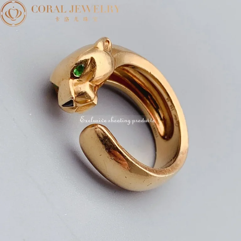 Cartier Panthère De B4085900 Cartier Ring Yellow Gold Tsavorite 9