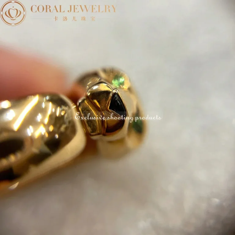 Cartier Panthère De B4085900 Cartier Ring Yellow Gold Tsavorite 3
