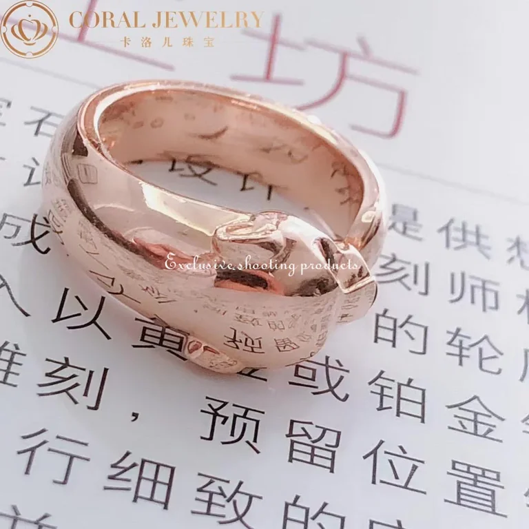 Cartier B4215900 Panthère De Cartier Ring Rose Gold Tsavorite 2