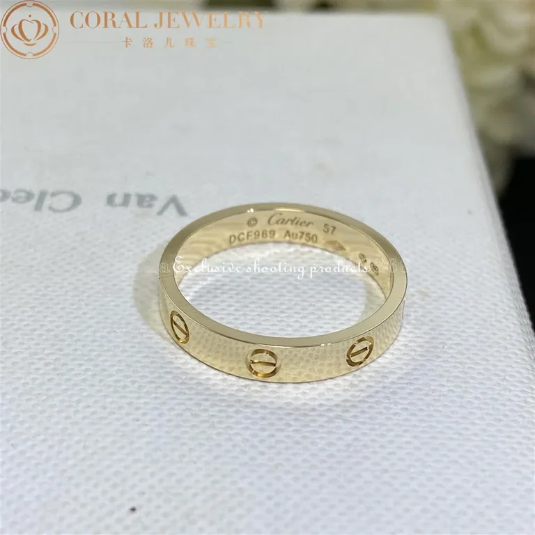 Cartier Love B4085000 Wedding Band Yellow Gold 4