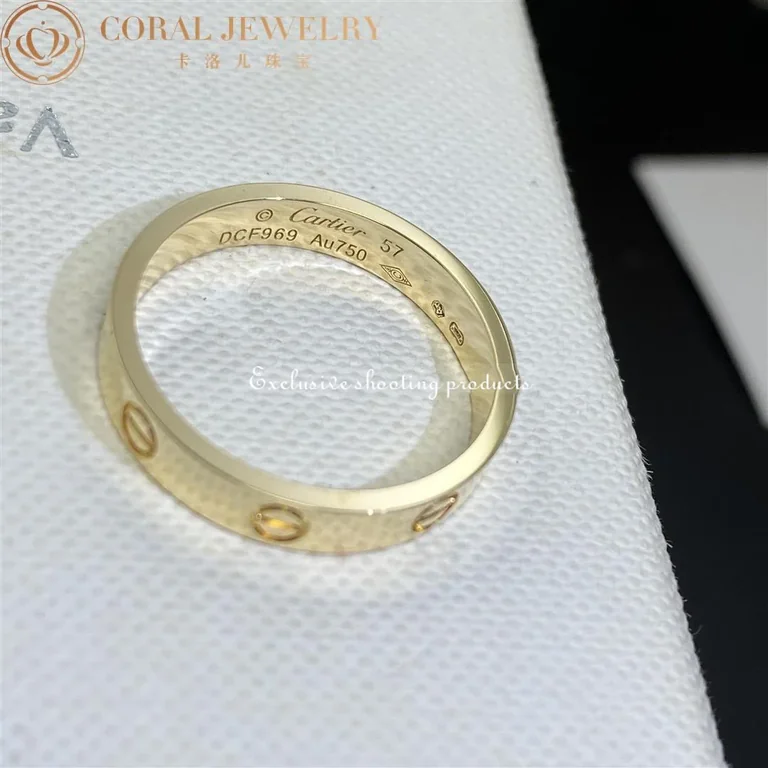 Cartier Love B4085000 Wedding Band Yellow Gold 3