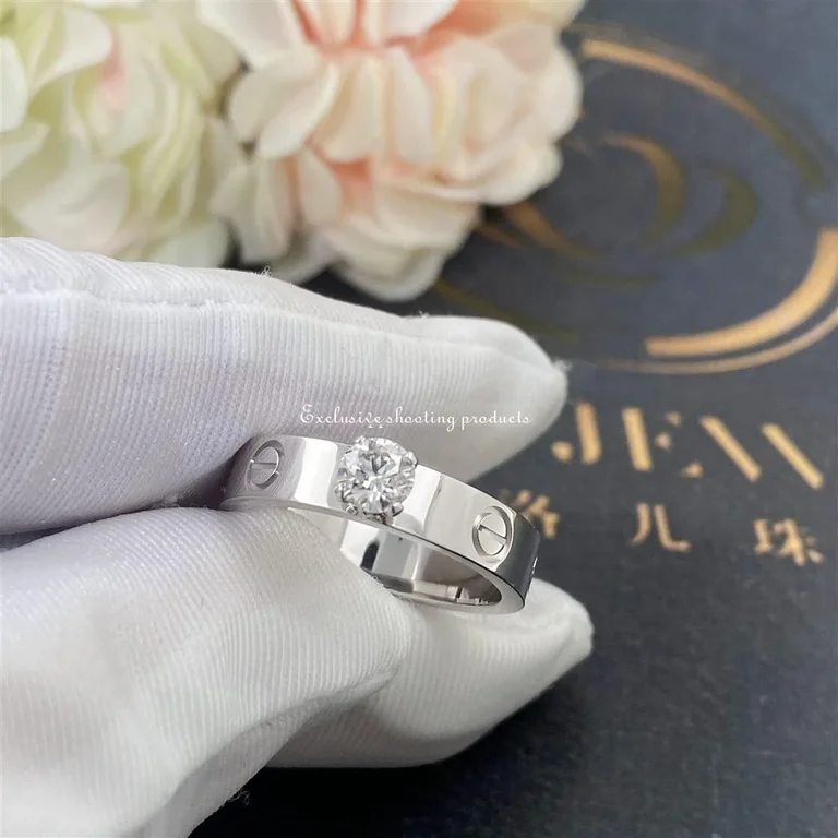 Cartier N4723700 Love Solitaire White Gold Diamond 8