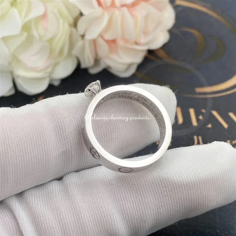 Cartier N4723700 Love Solitaire White Gold Diamond 7