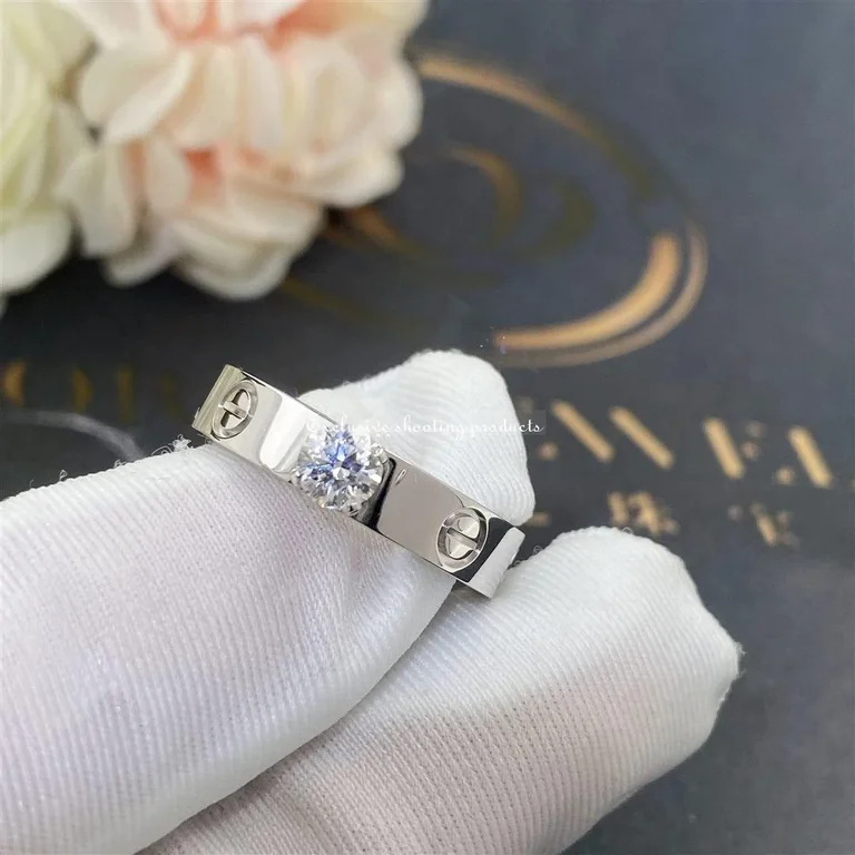 Cartier N4723700 Love Solitaire White Gold Diamond 5