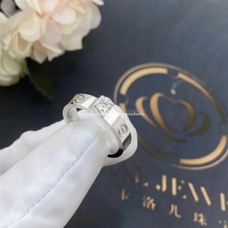 Cartier N4723700 Love Solitaire White Gold Diamond 4