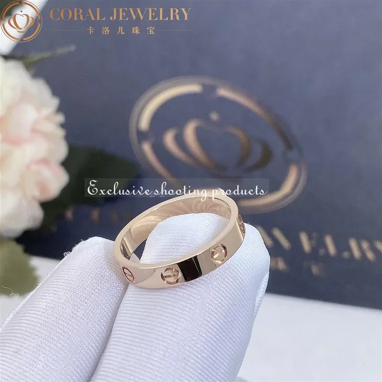 Cartier B4085200 Love Wedding Band Rose Gold 6