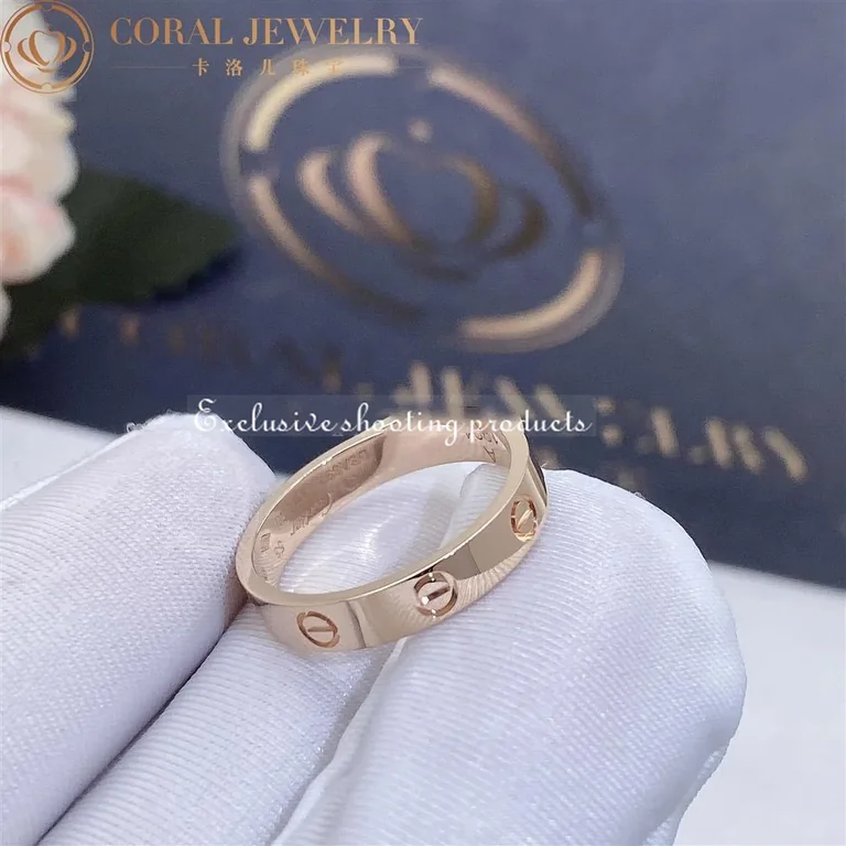 Cartier B4085200 Love Wedding Band Rose Gold 5