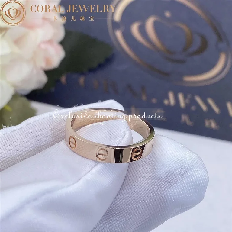 Cartier B4085200 Love Wedding Band Rose Gold 3