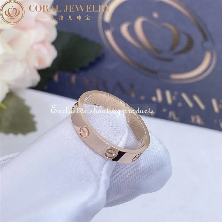 Cartier B4085200 Love Wedding Band Rose Gold 3