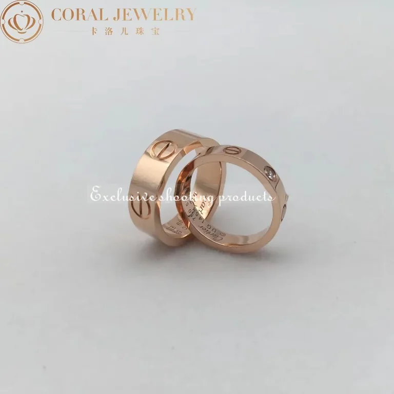Cartier Love Ring B4084800 Rose Gold