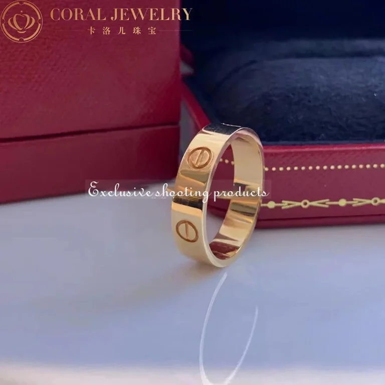 Cartier Love Ring B4084800 Rose Gold 6