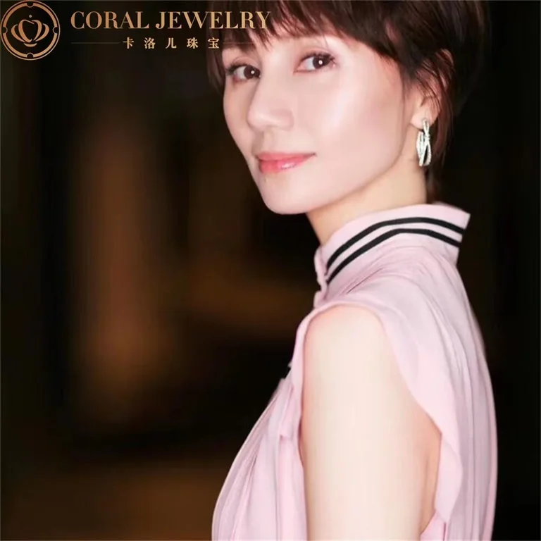 Chaumet 083224 Liens Séduction Hoop Earrings White Gold Diamond 3