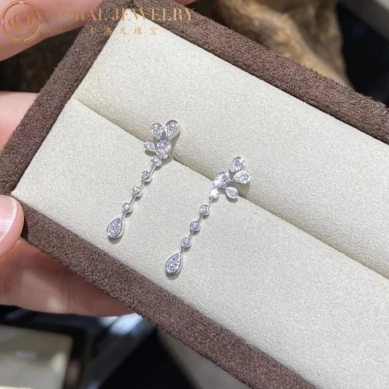 Chaumet Joséphine Aigrette Impériale 083353 Earrings White Gold Diamonds 3