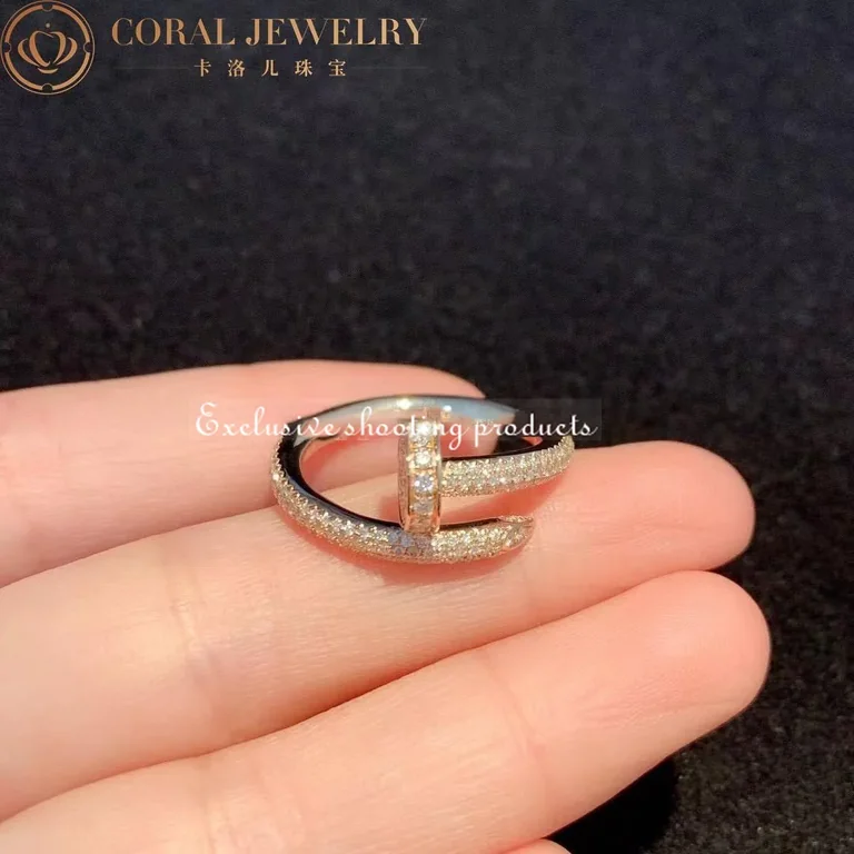 Cartier Juste un Clou Ring N4748600 Rose Gold Diamonds 5