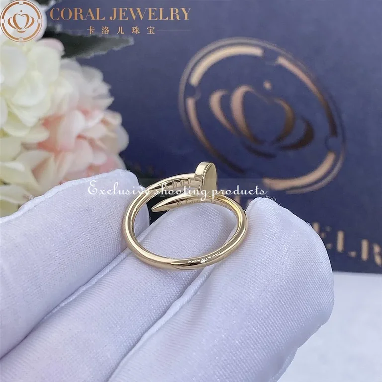Cartier Juste un Clou B4225900 Ring Small Model Yellow Gold 2