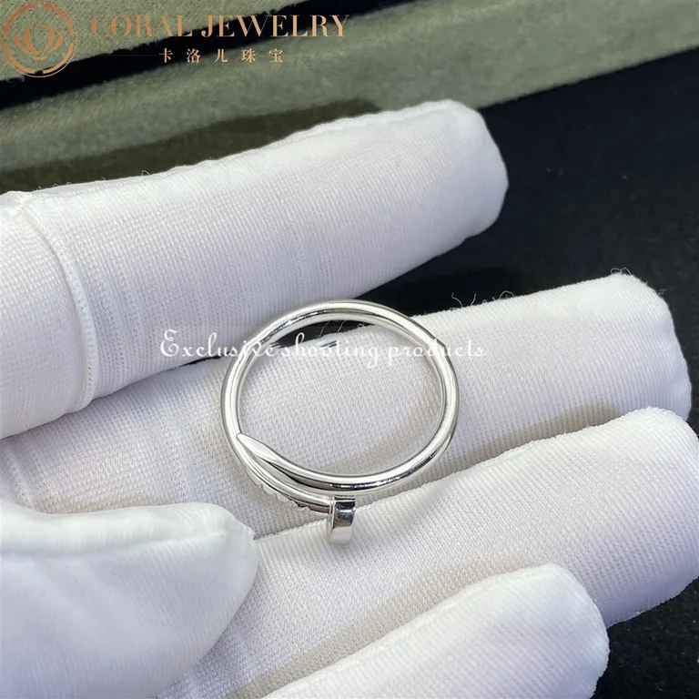 Cartier Juste un Clou Ring B4226000 Small Model White Gold 5
