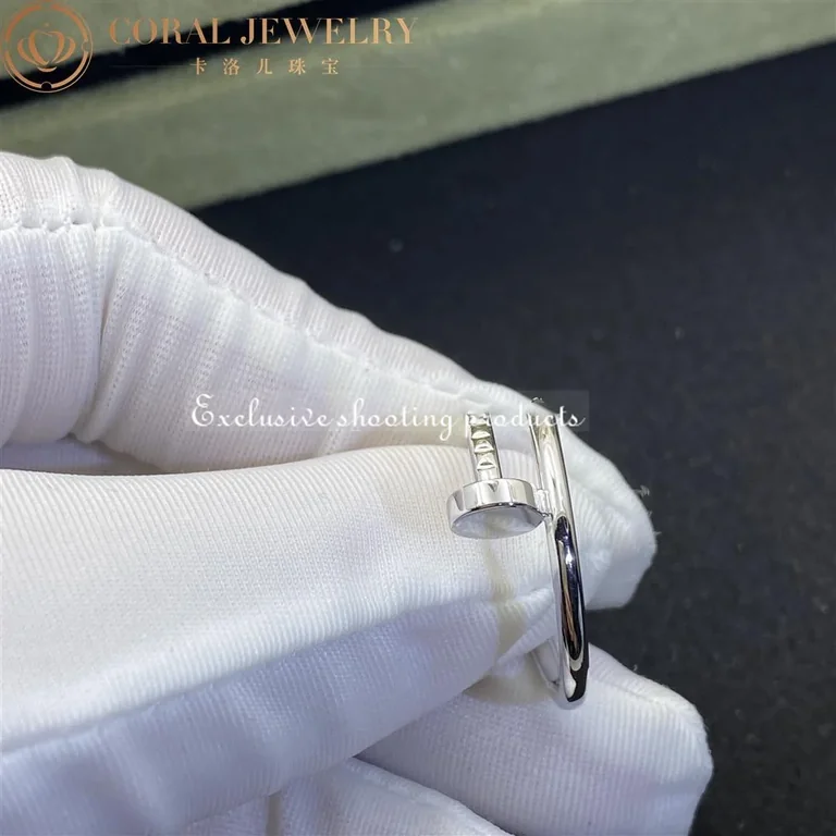Cartier Juste un Clou Ring B4226000 Small Model White Gold 4