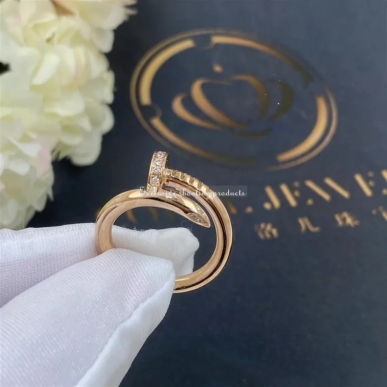 Cartier Juste un Clou Ring B4094800 Rose gold Diamonds 9
