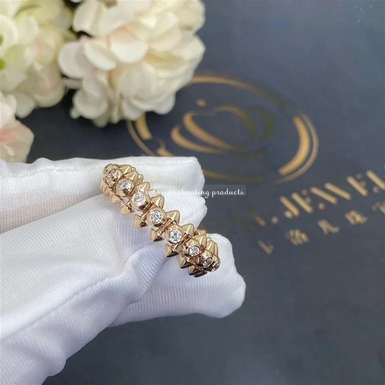 Cartier Clash De Cartier Ring N4765400 Diamonds Rose Gold 5