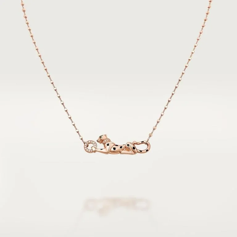 Cartier Panthère De Cartier Necklace B7224538 Rose Gold Diamonds 1