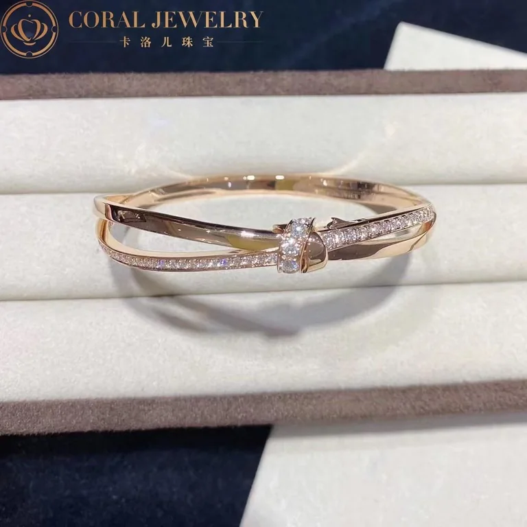 Chaumet Liens Séduction Bracelet 083229 Rose Gold Diamonds 11
