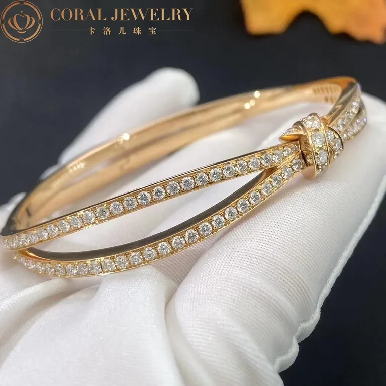 Chaumet 083243 Liens Séduction Bracelet Rose Gold Diamonds 4