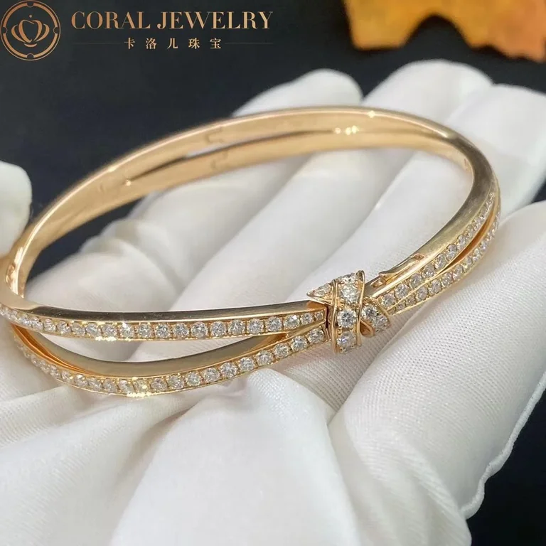 Chaumet 083243 Liens Séduction Bracelet Rose Gold Diamonds 2