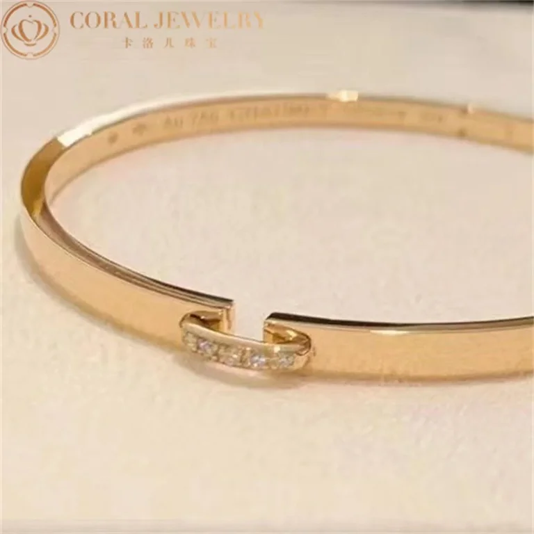 Chaumet Liens Évidence Bracelet 083355 Rose Gold Diamonds 4