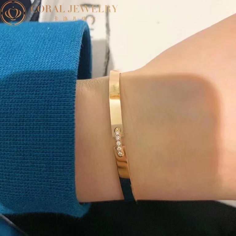 Chaumet Liens Évidence Bracelet 083355 Rose Gold Diamonds 2