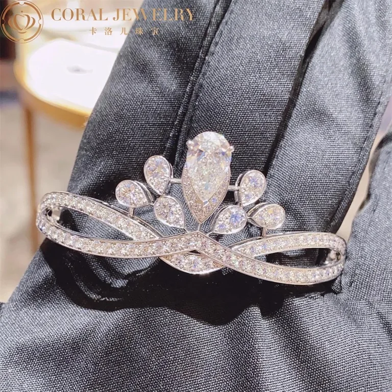 Chaumet 082663 Joséphine Aigrette Impériale Bracelet Platinum White Gold Diamonds 3
