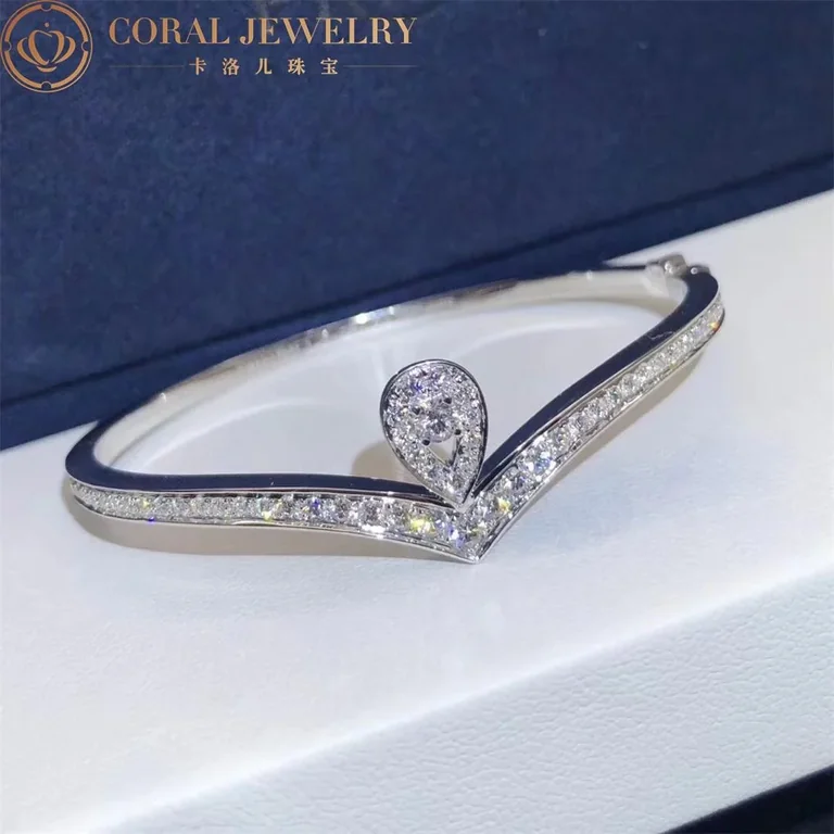 Chaumet Joséphine Aigrette Bracelet 082076 White Gold Diamonds 12
