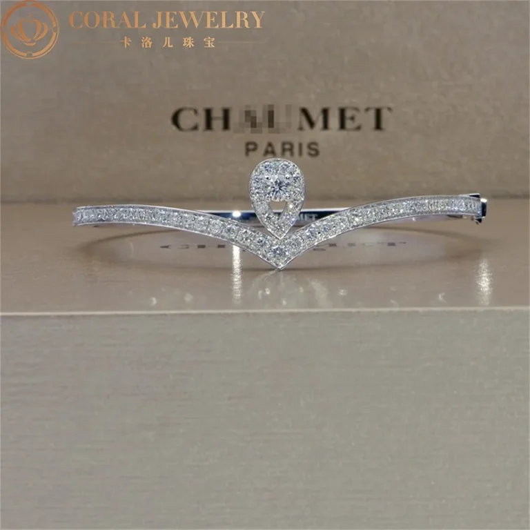 Chaumet Joséphine Aigrette Bracelet 082076 White Gold Diamonds 8