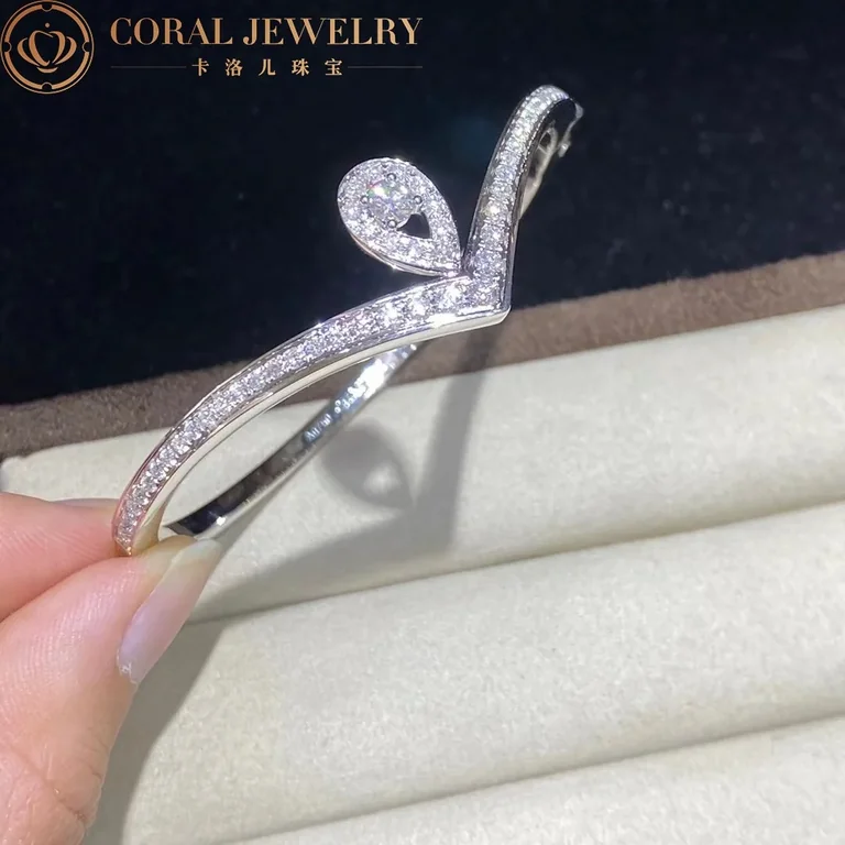 Chaumet Joséphine Aigrette Bracelet 082076 White Gold Diamonds 7