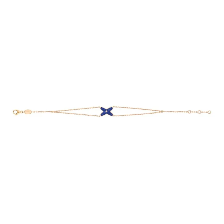 Chaumet Jeux De Liens Onyx Bracelet Rose Gold Lapis lazuli Diamond 085122 1