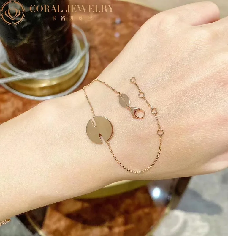 Chaumet Jeux De Liens Harmony 084231 Mother-of-pearl Bracelet Rose Gold Diamonds 6