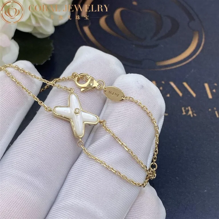 Chaumet Jeux De Liens 082933-YG Bracelet Yellow Gold Mother-of-pearl Diamond 5