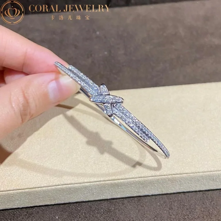 Chaumet Jeux De Liens Bracelet 081798 White Gold Diamonds 8