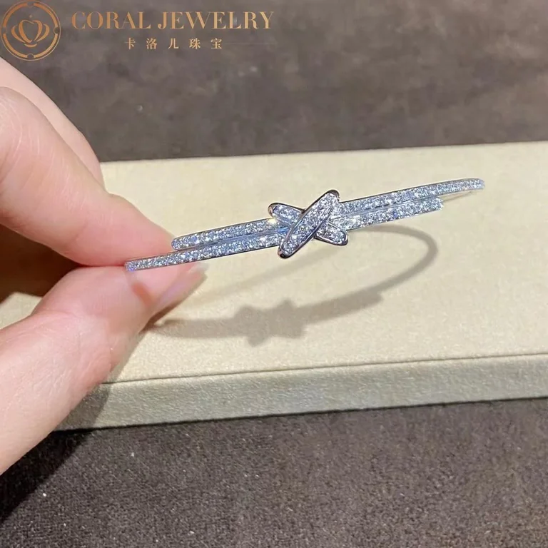 Chaumet Jeux De Liens Bracelet 081798 White Gold Diamonds 7